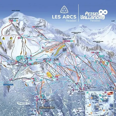 Arc 1800 Skis Aux Pieds Appartement